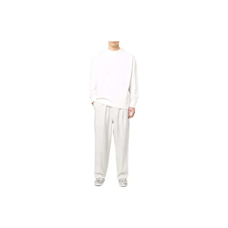 Y 3 Long Sleeved Crewneck Sweatshirt-1