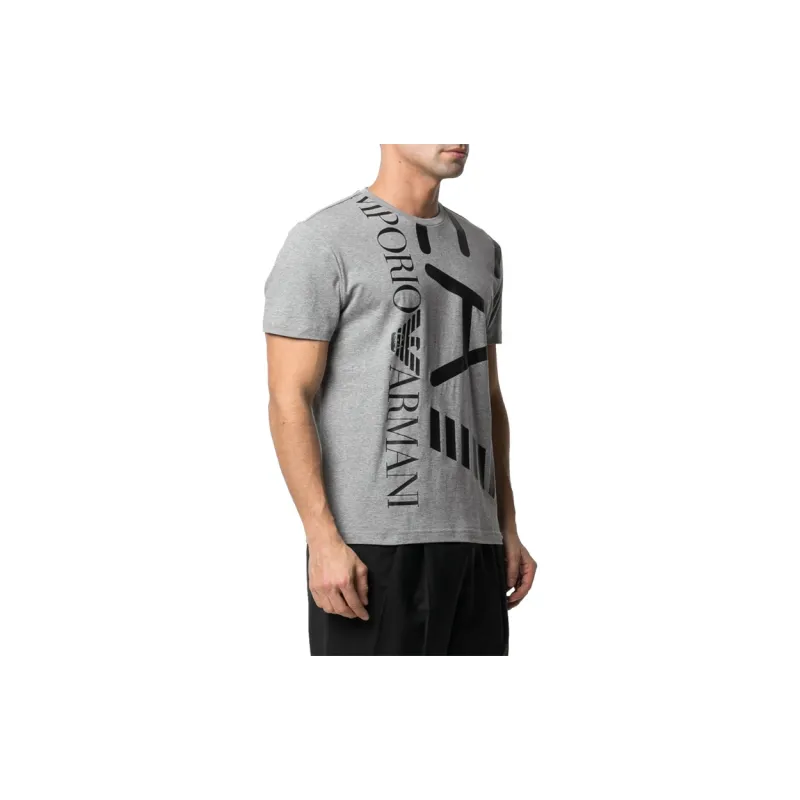 EMPORIO ARMANI EA7 T-Shirts Men Gray-3