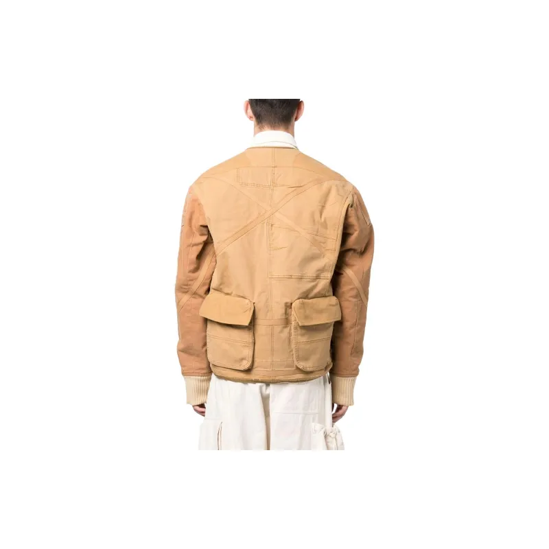 GREG LAUREN Jackets Men Tan-2