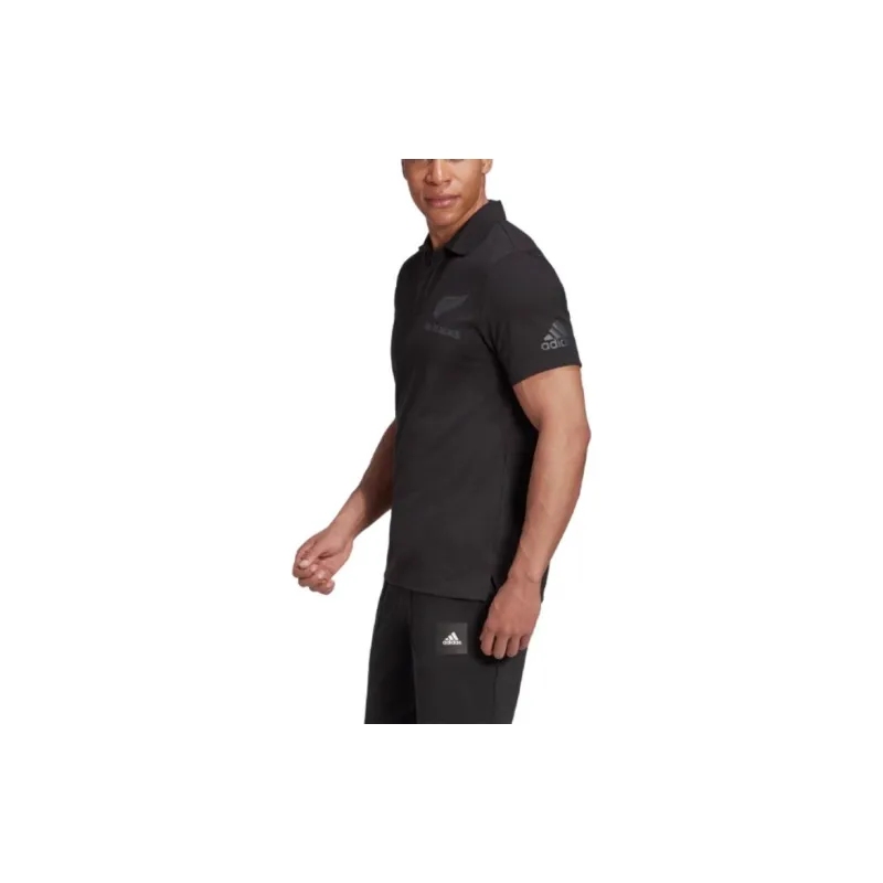 Adidas Polo Shirts Men Black-3