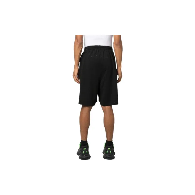 Balenciaga Casual Shorts Men Black-2