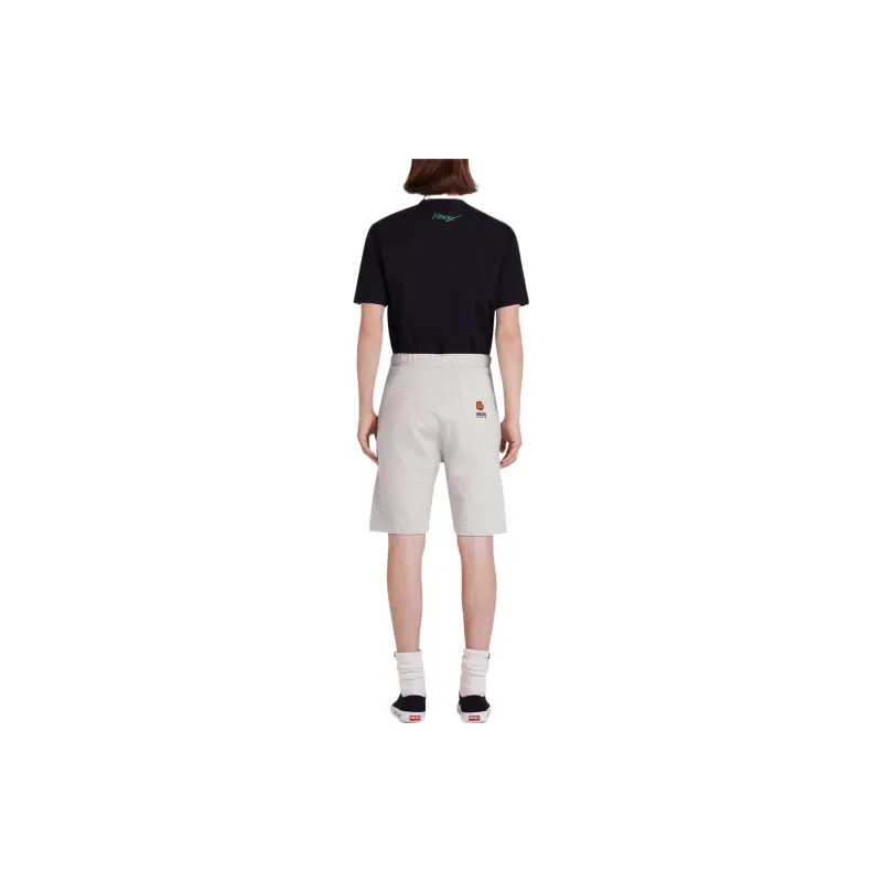 KENZO Logo Embroidered Track Shorts-3