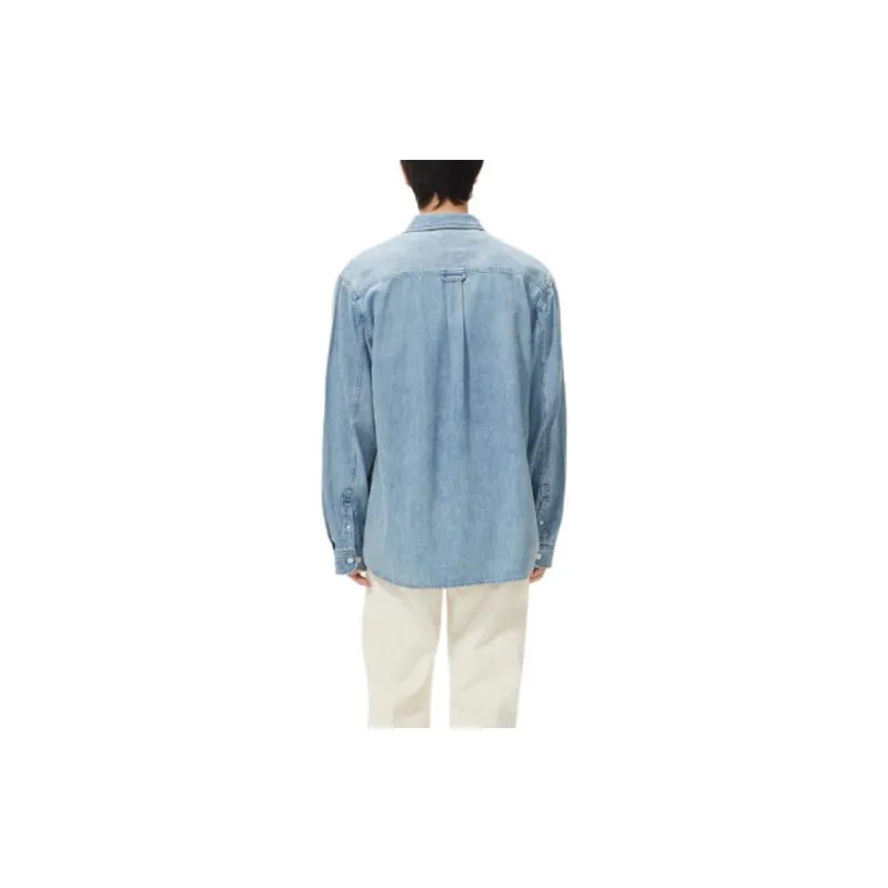 Lee Shirts Men Indigo-3