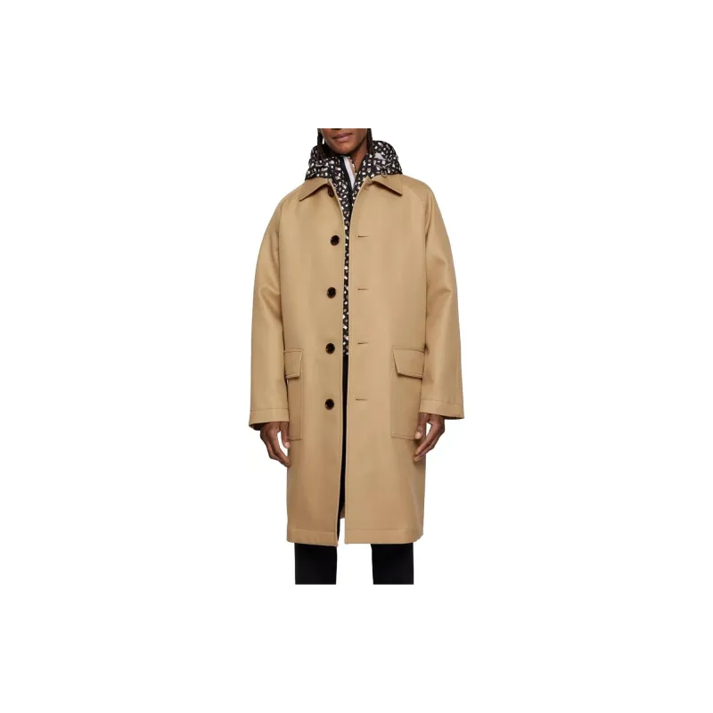 HUGO BOSS Coats Men Beige-1