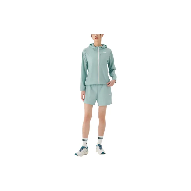 FILA Trench Coat Men's Dark Color Mint-2