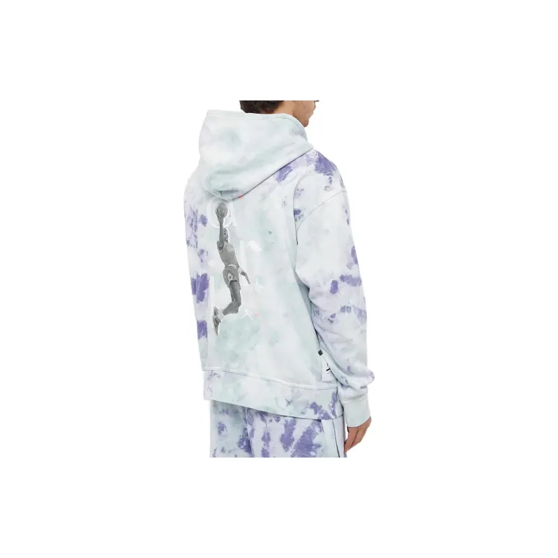 Jordan Sport Sweatshirts Men Gray Purple-2