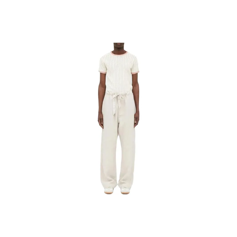 Maison Margiela Wide leg Drawstring Trousers-1