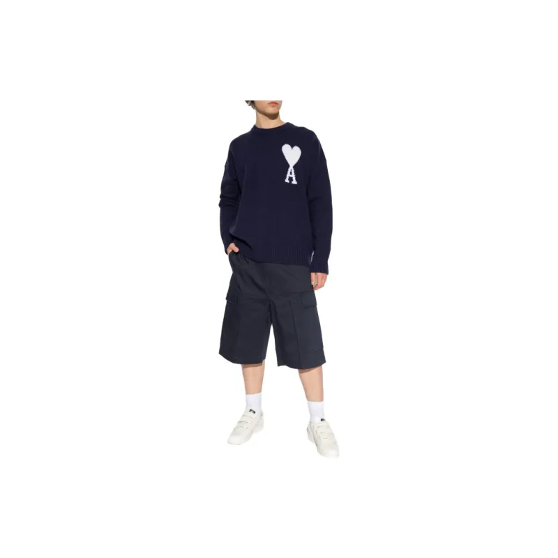 AMIPARIS Sweaters Men Dark Blue-1