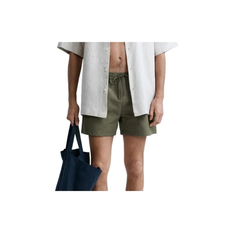 ZARA Swimming Shorts Men's Brown-2