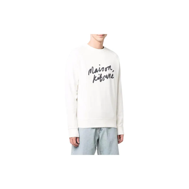 Maison Kitsune Sweatshirts Men White-3