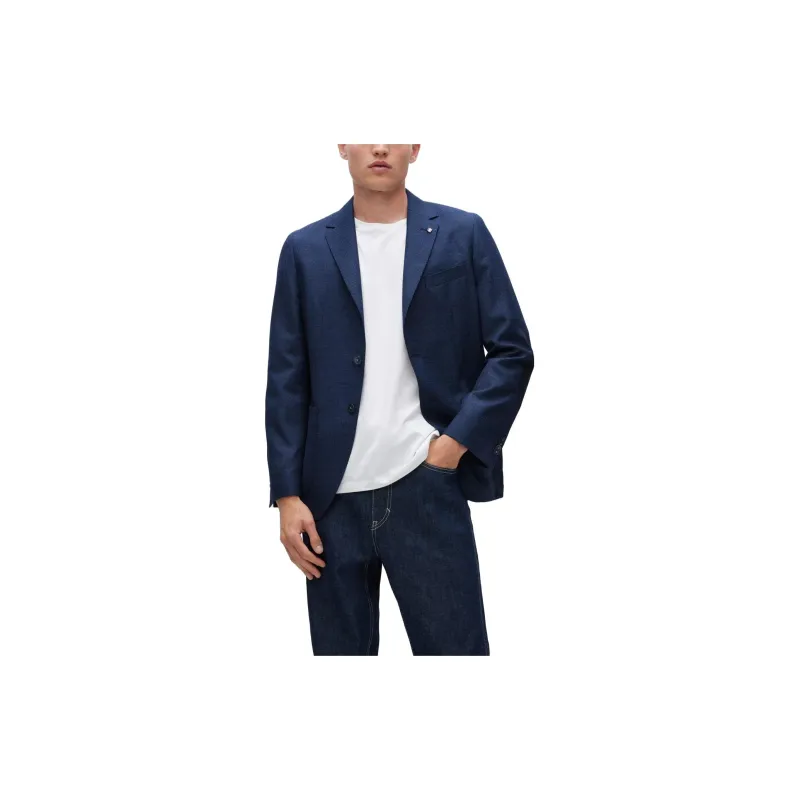 HUGO BOSS Jackets Men Blue-1