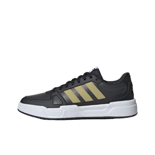 Adidas Skateboard Shoes Unisex Low-Top Black/Gold