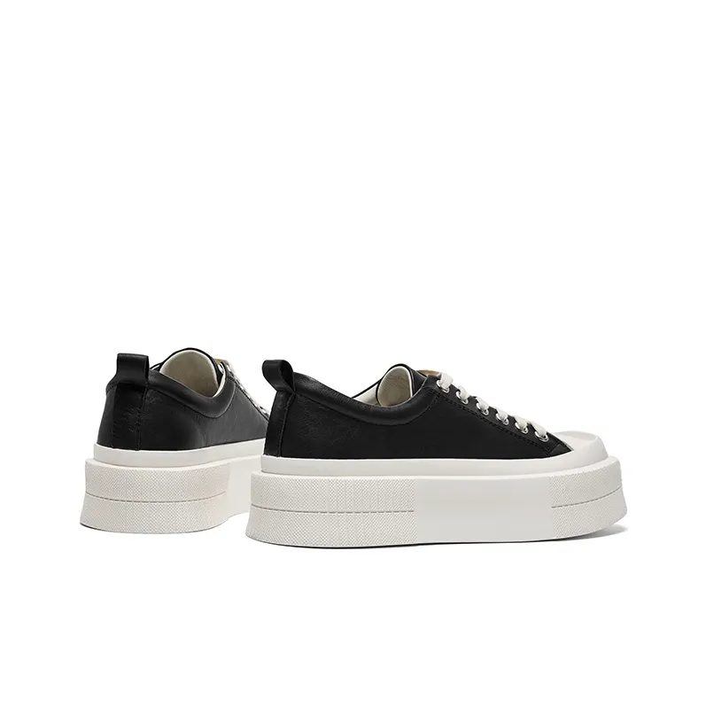CHERYKALLY Lightweight Breathable Height Increasing Low Top Skateboard Shoes Women's-8