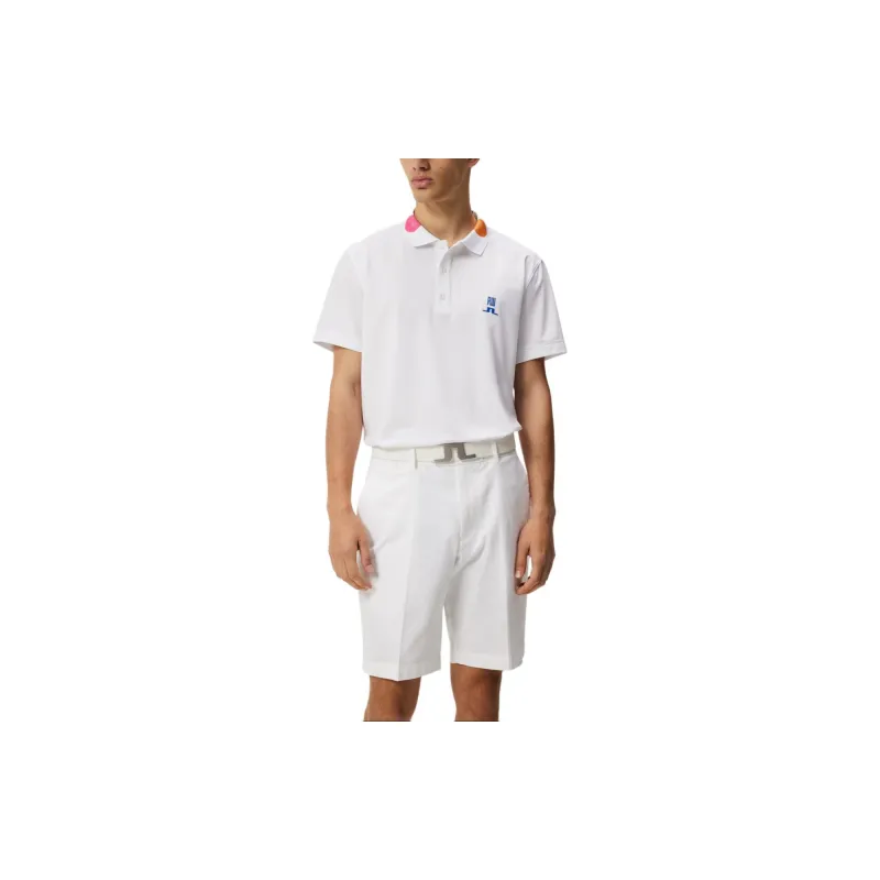 J.Lindeberg Polo Shirt Men's White-3