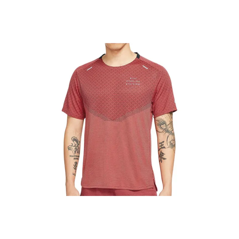 Nike T Shirts Men Light Red-2