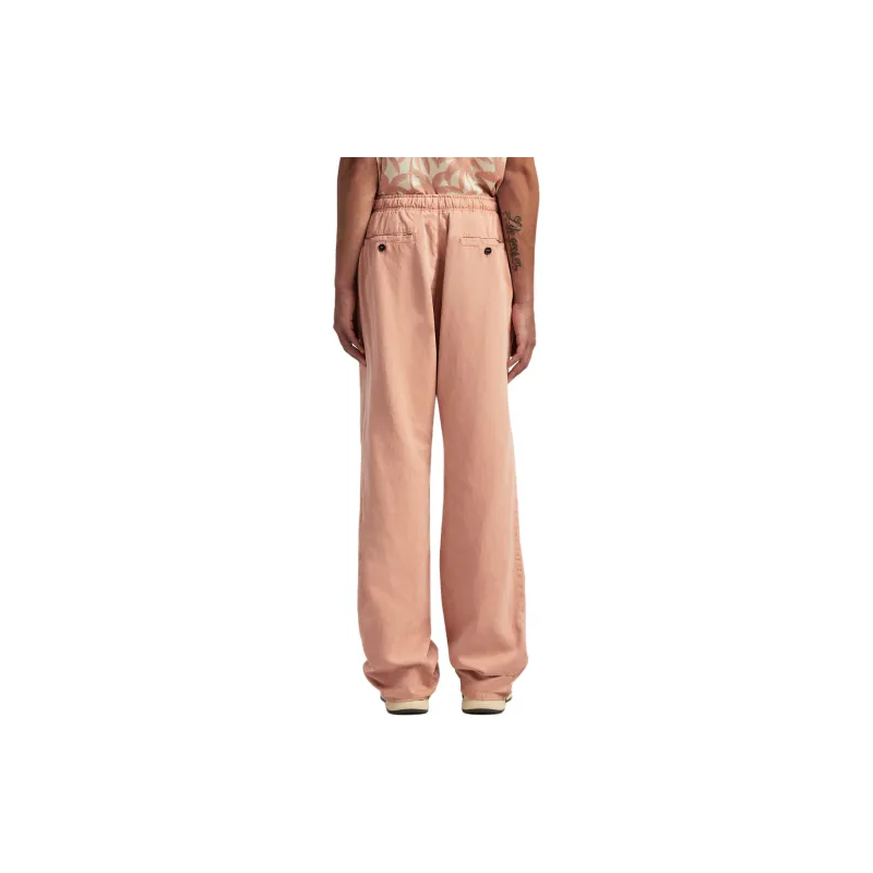 PALM ANGELS Monogram Embroidered Drawstring Pants-2