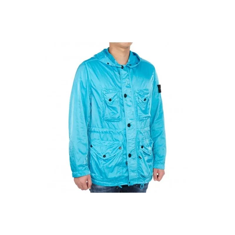 STONE ISLAND Jackets Coats Men's Blue-5