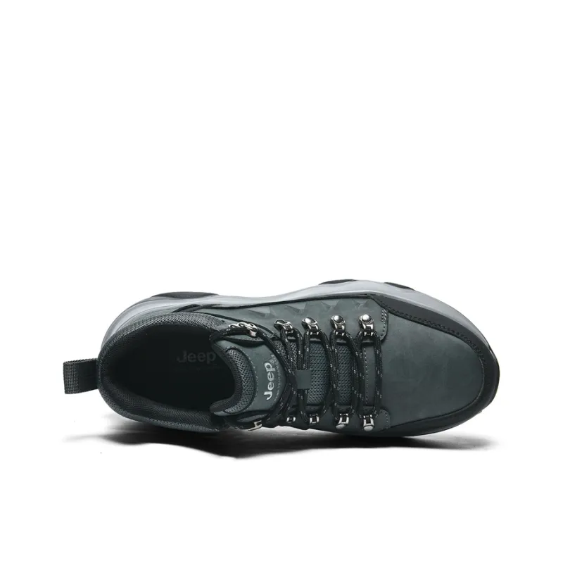 Jeep Wear-Resistant Coverage Low-Top Hiking Shoes Men's-9