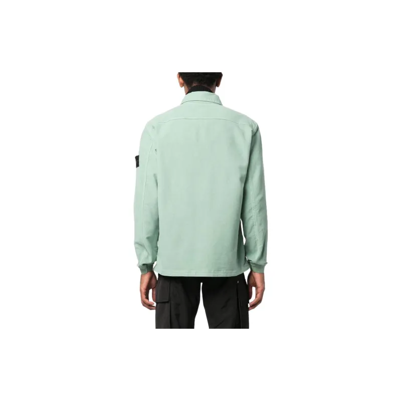 STONE ISLAND Shirt Men's Light Green-2
