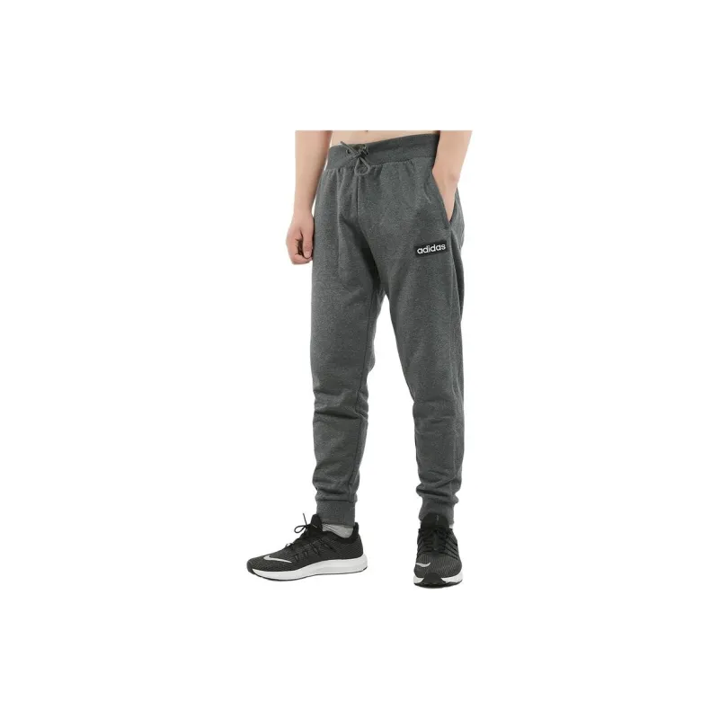 Adidas Knitted Fabric Sports Pants Men Gray-3