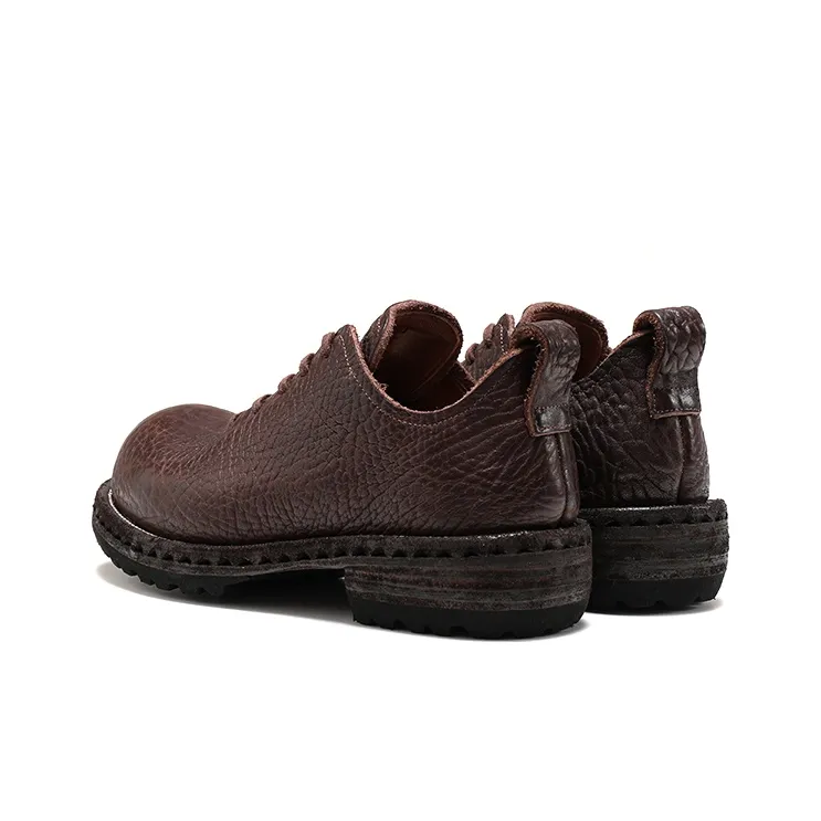 IGESHI Platform Height Increasing Leather Shoes Men's-5