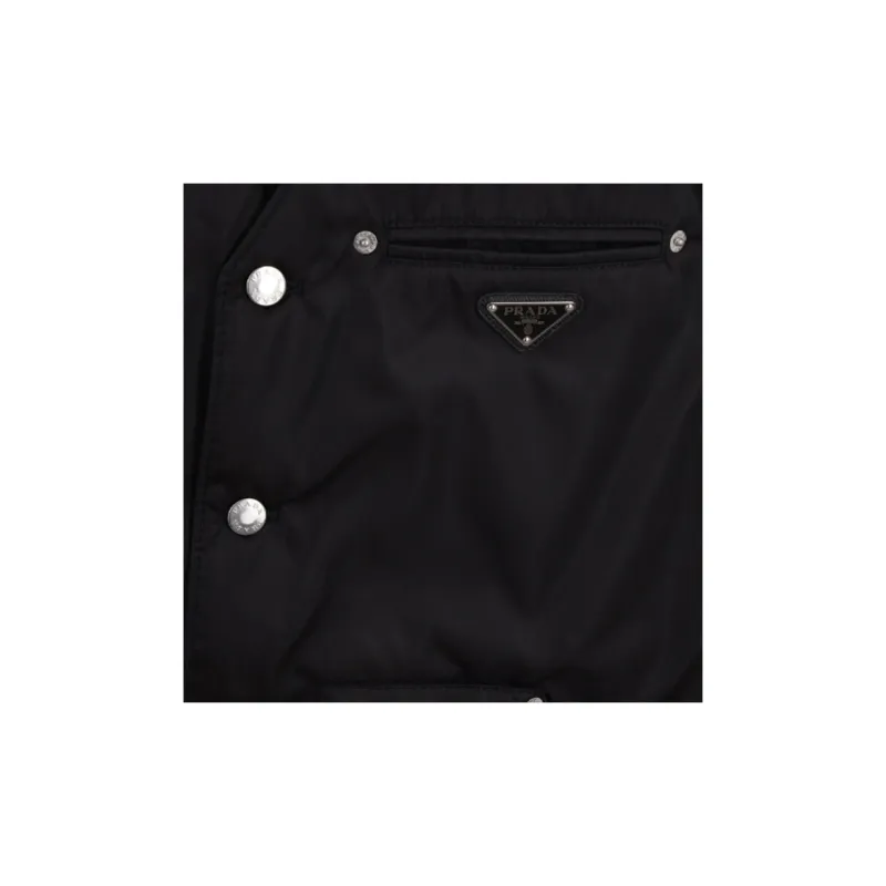 PRADA Vests Men Black-2