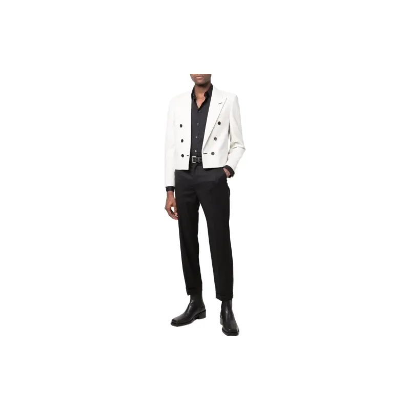 BALMAIN Suit Trousers Men Black-1