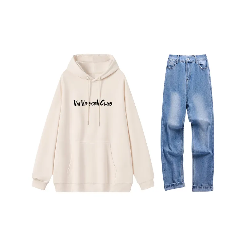 VniVerseVClub Sweatshirt Set Unisex-19