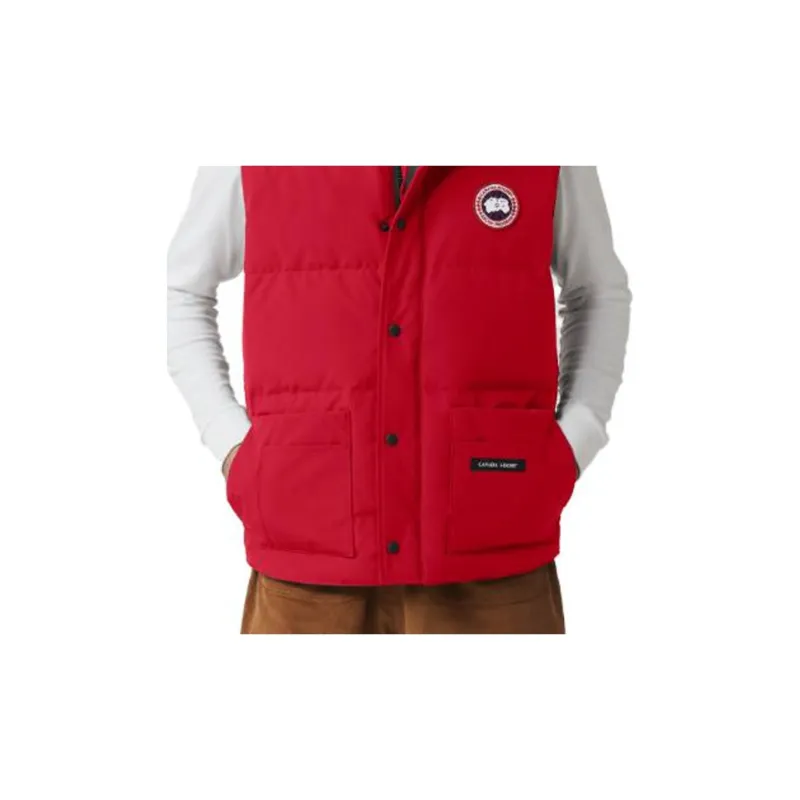 Canada Goose Freestyle Series Vests Men Red-2