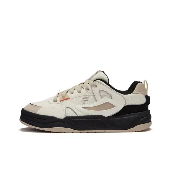 FILA FUSION BANK II Wear Resistant Low Top Skateboard Shoes Men's Cement Brown