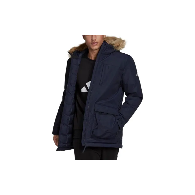 Adidas Puffer Jacket International Version Men's Navy Blue-1