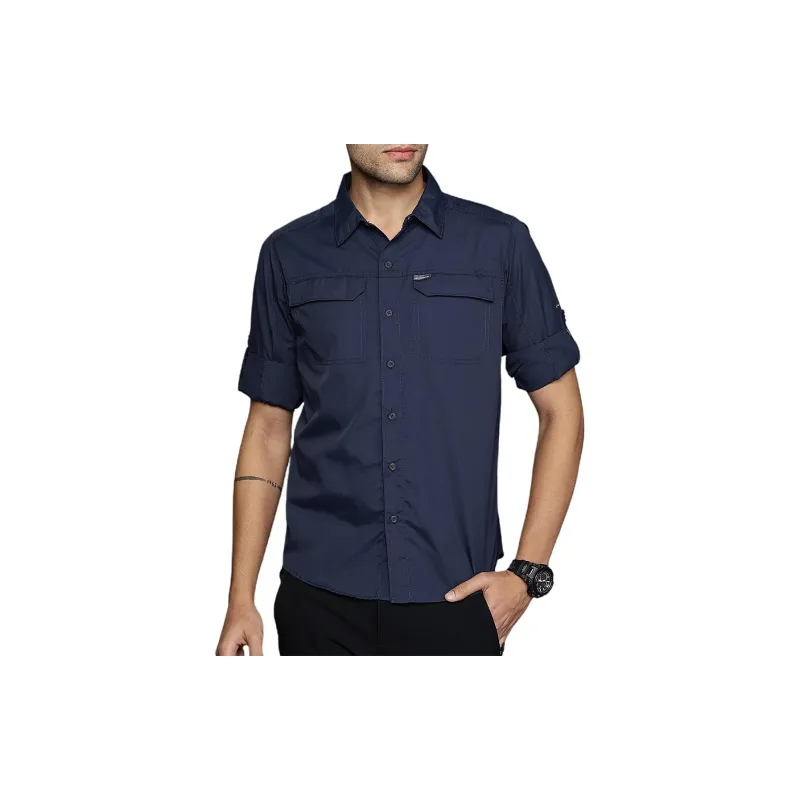 Columbia Shirts Men Blue-4