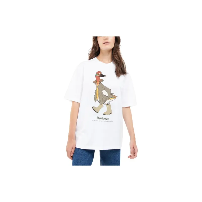 Noah X BARBOUR T-Shirts Unisex White-3
