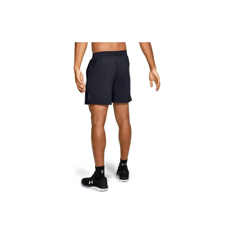 Under Armour Qualifier Casual Shorts Men's Black-4