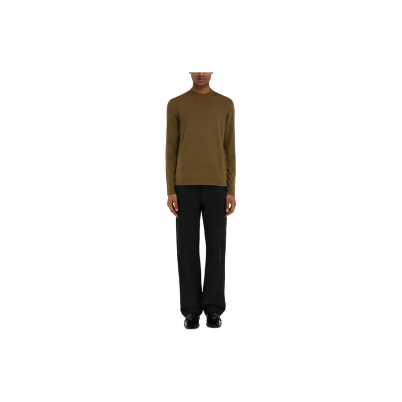 Ferragamo Embroidered Signature Light Sweater-1