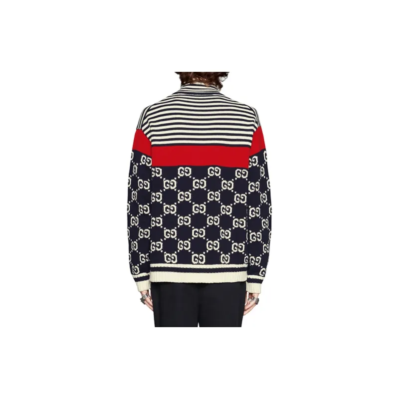 GUCCI Logo Sweater Jacket-3