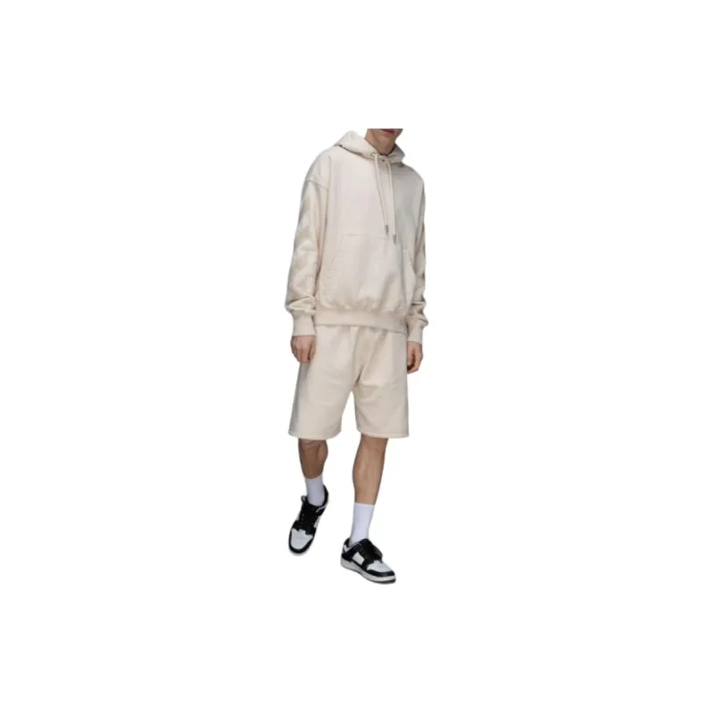 OFF WHITE Diag stripe Cotton Track Shorts-1