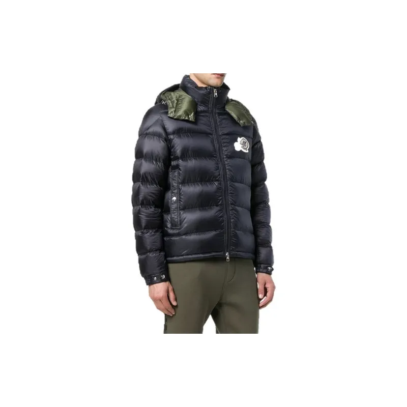 Moncler Down Jacket Men's Navy Blue-1