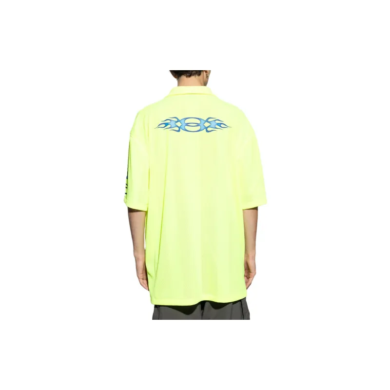 Balenciaga Logo Printed Short Sleeve Shirt-2