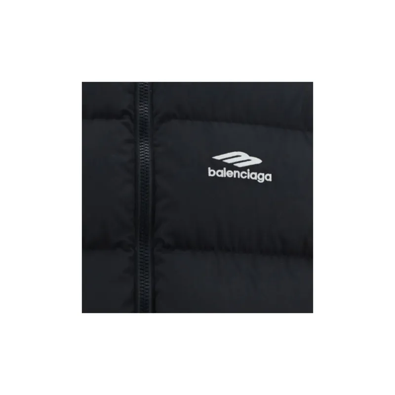 Balenciaga FW23 Puffer Jacket Regular Fit Men's Black-8