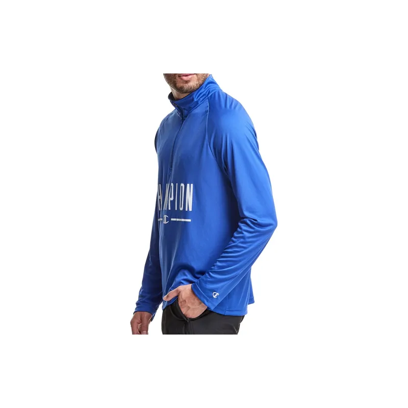 Champion Stand Collar Other Sweatshirt Men's Blue-2