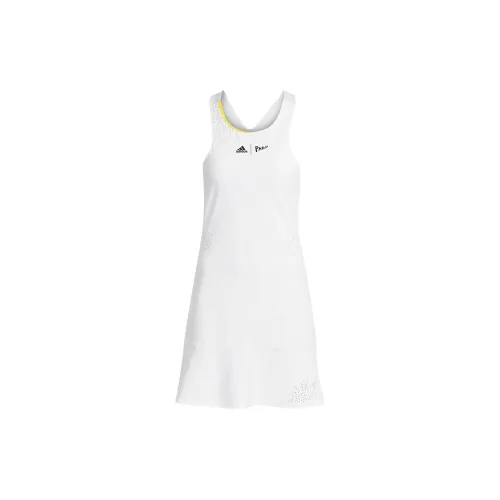 Adidas Sleeveless Dresses Women's White