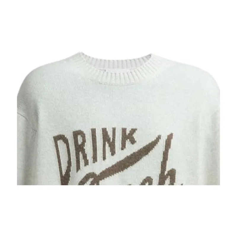 COACH SS24 Sweater Men's Beige Blue-3