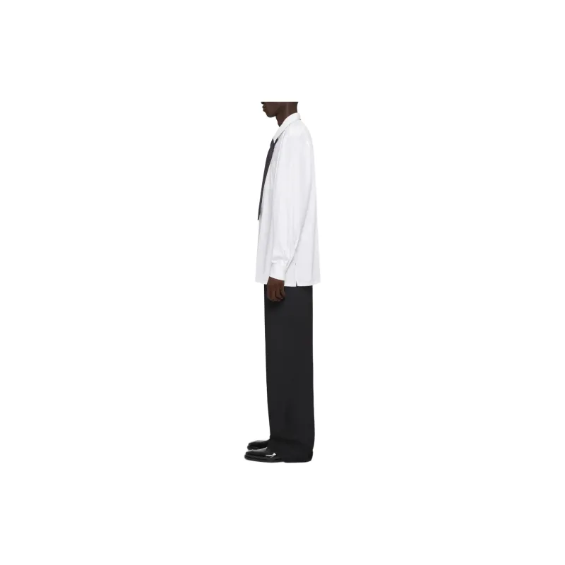 Givenchy Shirt In Poplin Shirt Men's White-3