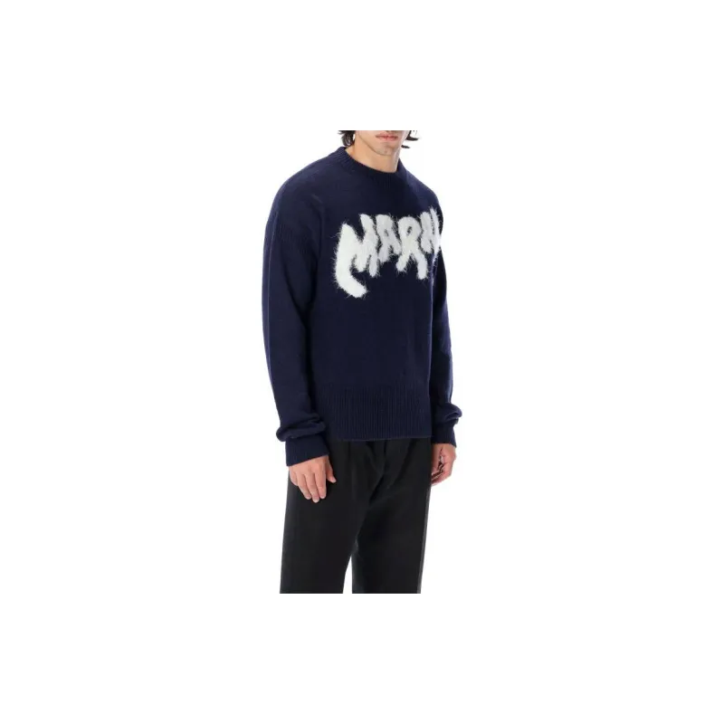MARNI Sweaters Men Blue-3
