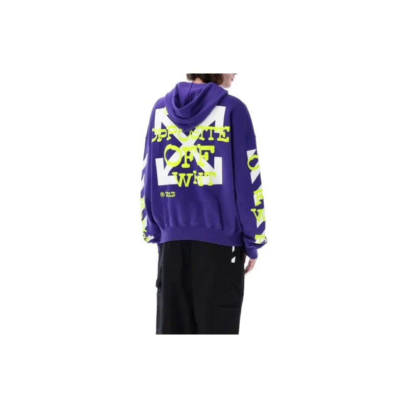 OFF-WHITE Opposite Arrow Boxy Hoodie -3