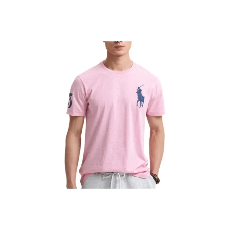 Polo Ralph Lauren SS22 T Shirt Men's Pink-2