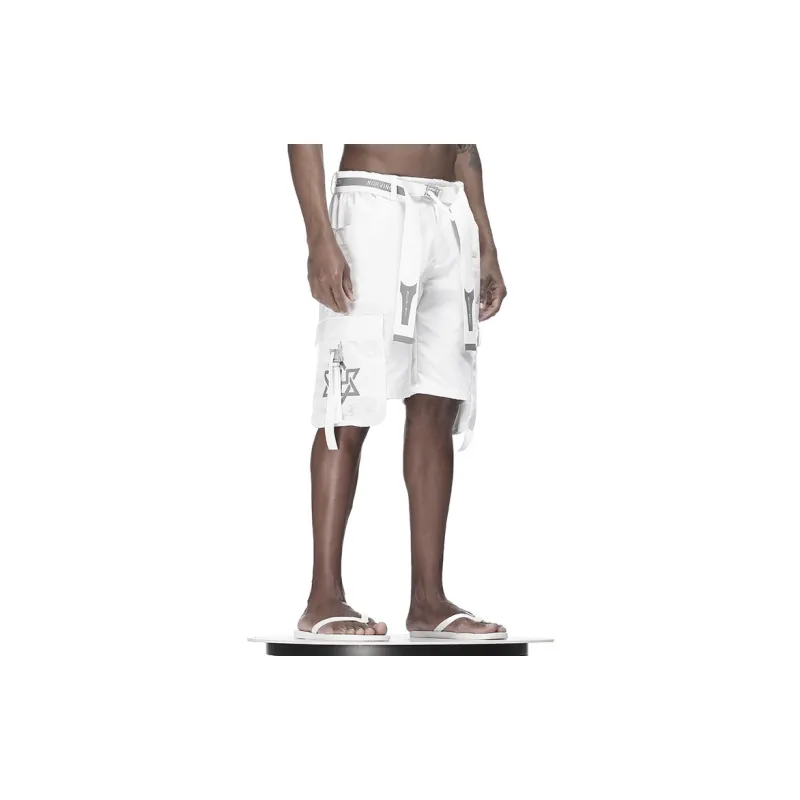 NORVINCY Urban Techwear Straight Fit Loose Fit Casual Shorts Men's-9