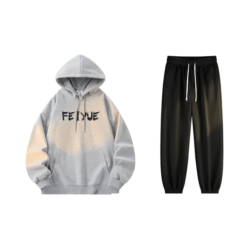 Feiyue Sweatshirt Sets Unisex-11