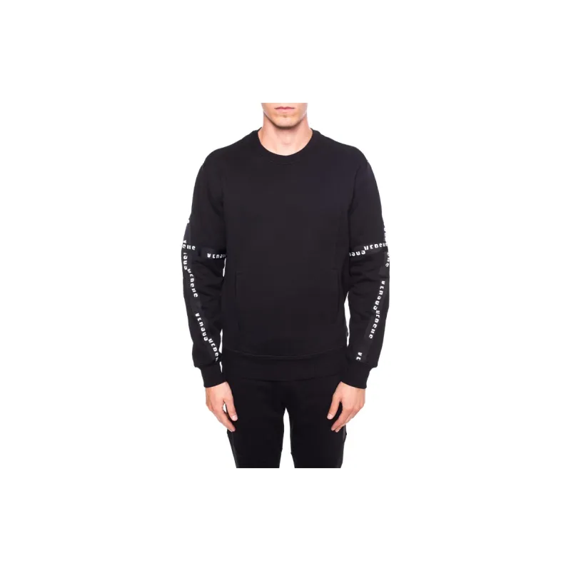 VERSUS Sweatshirts Men Black-2